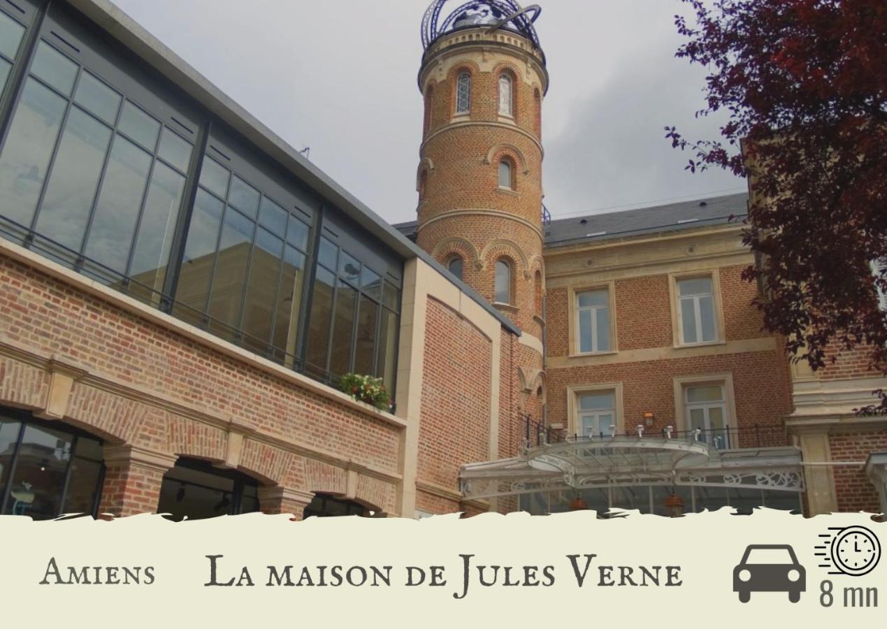 Le Chat D'Or - 35M2 - Terrasse - Bbq - Wifi Hd Amiens Exterior foto